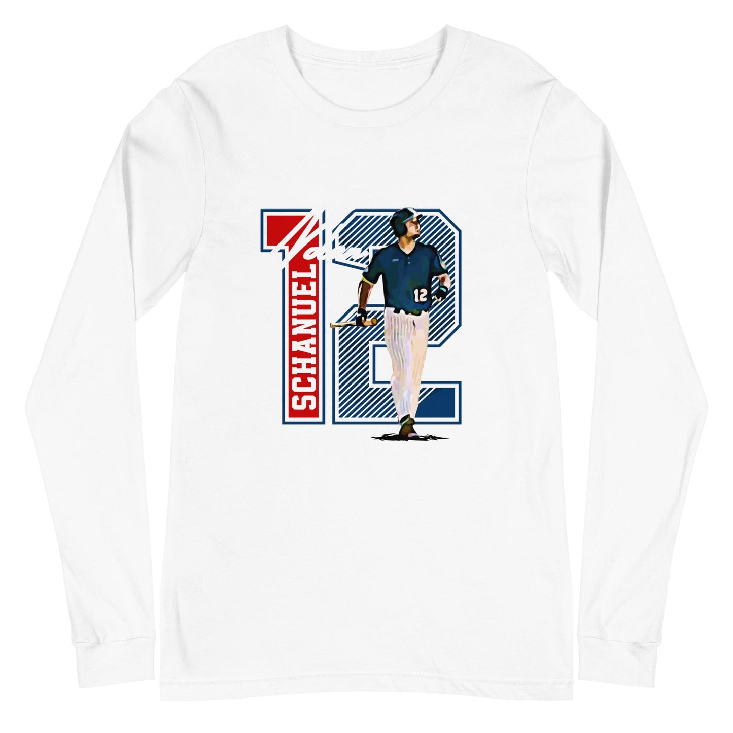 Nolan Schanuel “Essential” Long Sleeve Tee - Fan Arch