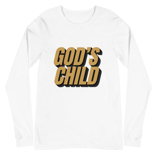 Davonte Brown "God's Child" Long Sleeve Tee - Fan Arch