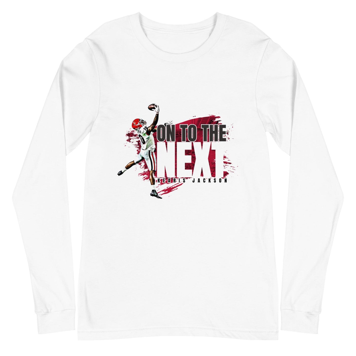 Kearis Jackson "Repeat" Long Sleeve Tee - Fan Arch