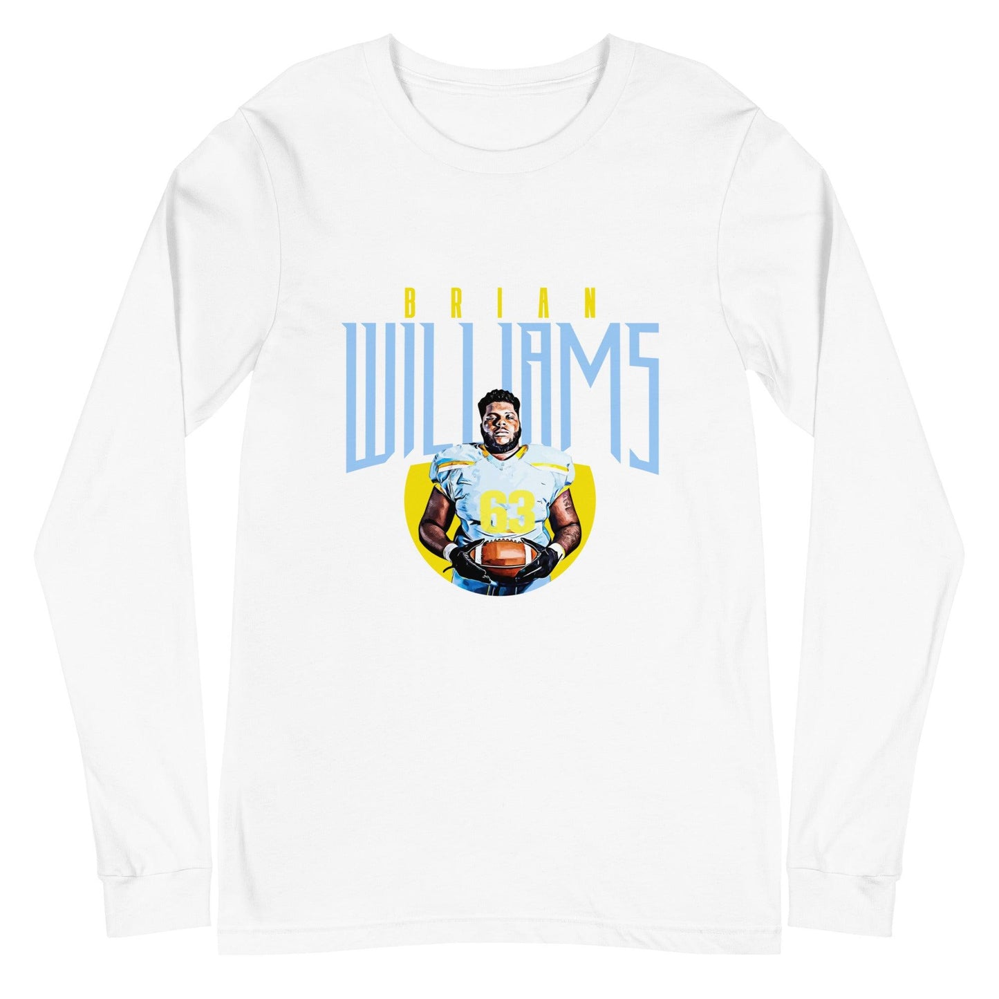 Brian Williams "Gameday" Long Sleeve Tee - Fan Arch