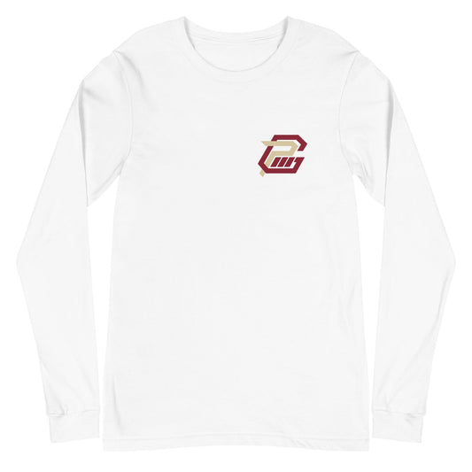 Patrick Garwo III “PG” Long Sleeve Tee - Fan Arch