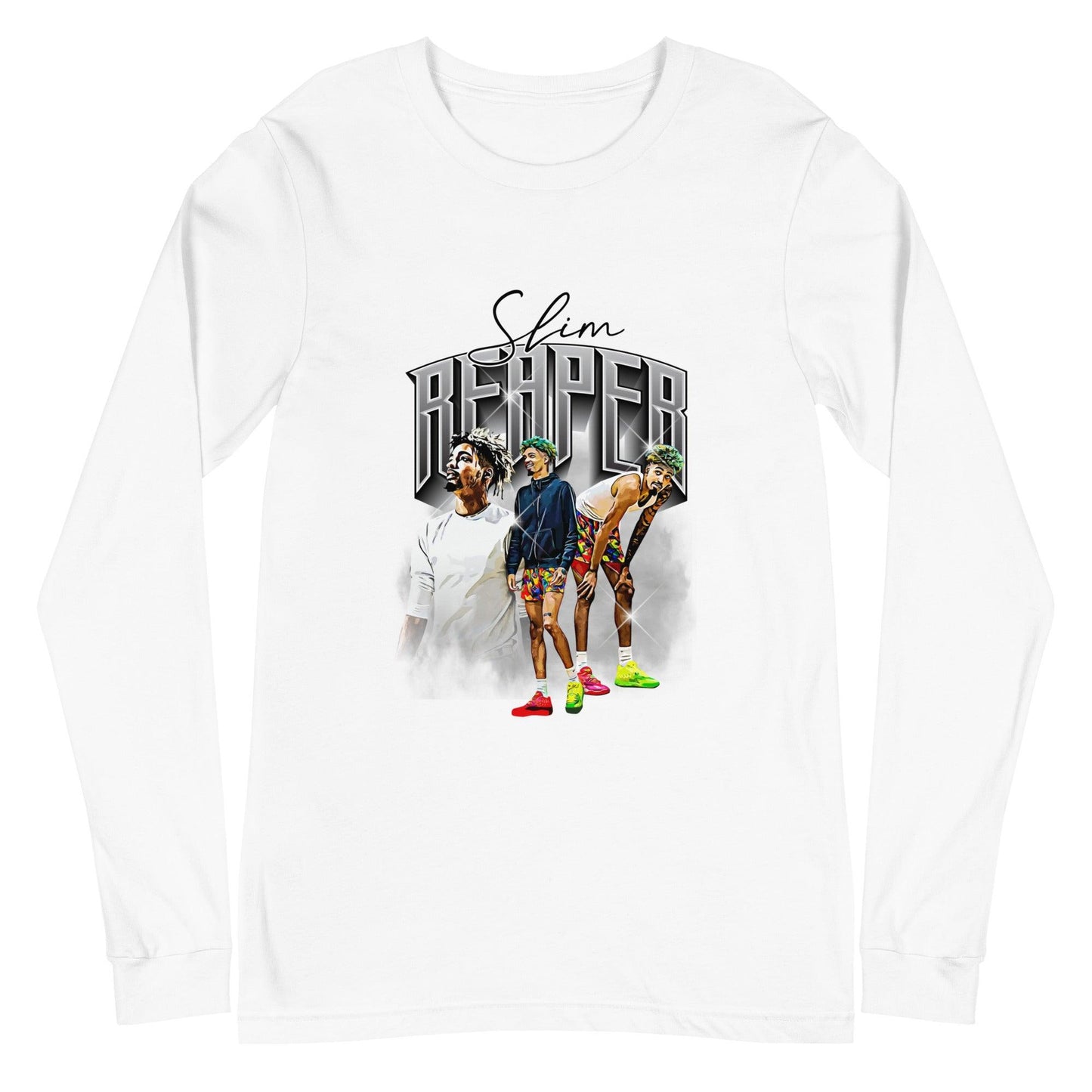 Slim Reaper “Heritage” Long Sleeve Tee - Fan Arch
