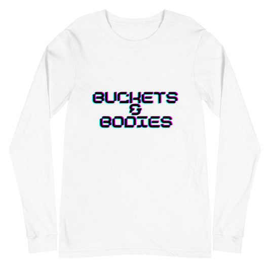 Angelo Sharpless "Buckets & Bodies" Long Sleeve Tee - Fan Arch