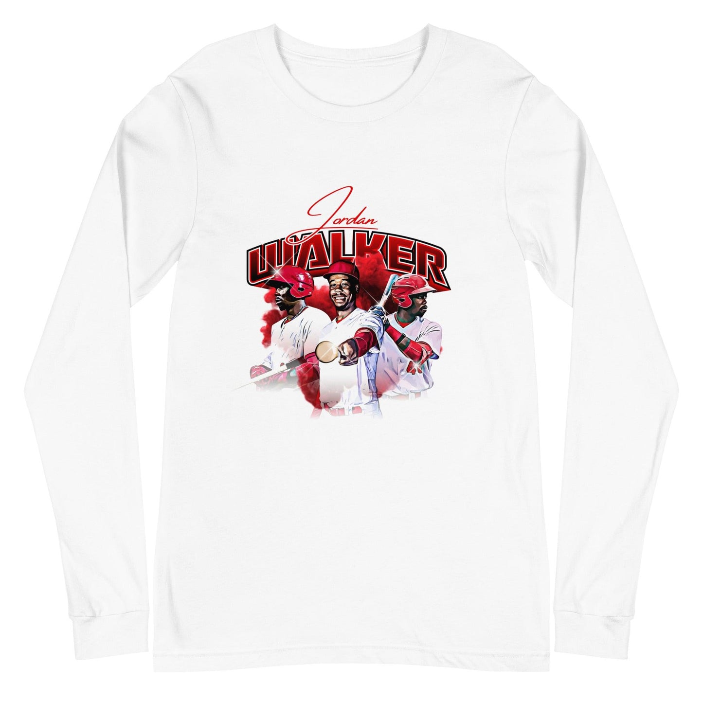 Jordan Walker “Essential” Long Sleeve Tee - Fan Arch