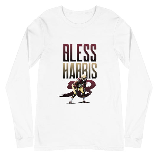 Bless Harris "Gameday" Long Sleeve Tee - Fan Arch