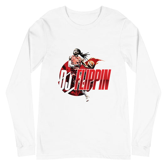 DJ Flippin "Balling" Long Sleeve Tee - Fan Arch