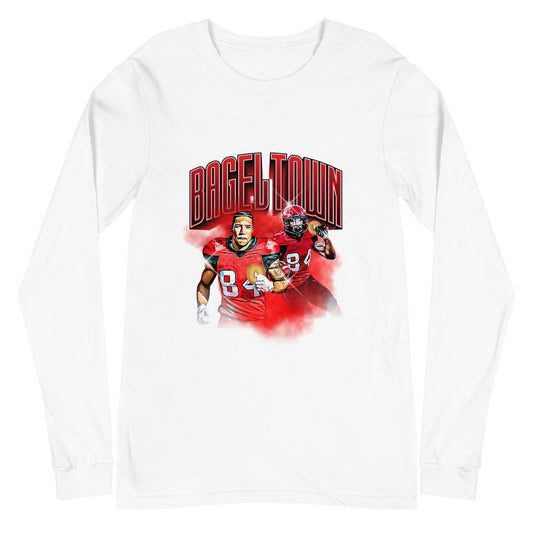 Reggie Begelton "Bageltown" Long Sleeve Tee - Fan Arch