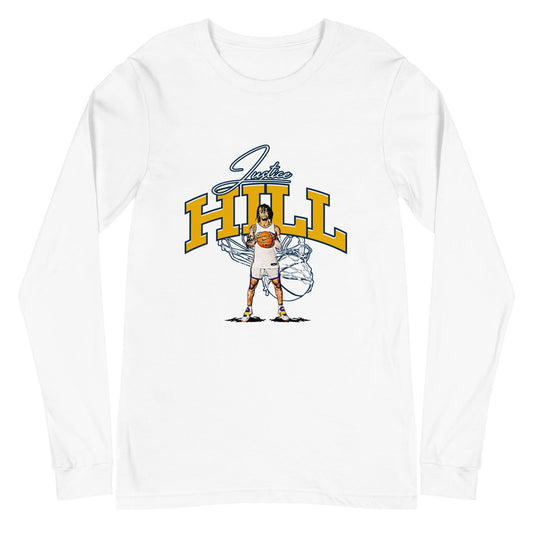 Justice Hill "Gameday" Long Sleeve Tee - Fan Arch