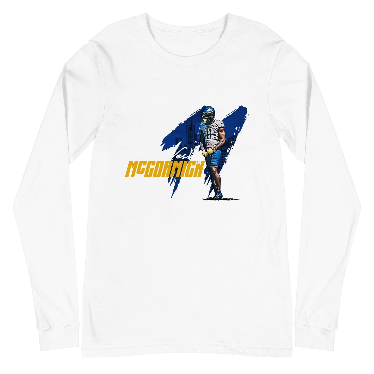 Wesley McCormick "Gameday" Long Sleeve Tee - Fan Arch