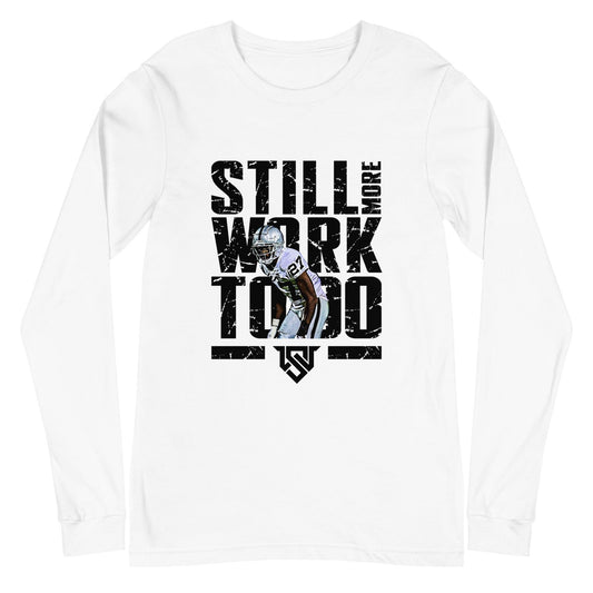 Sam Webb "Still More Work To Do" Long Sleeve Tee - Fan Arch
