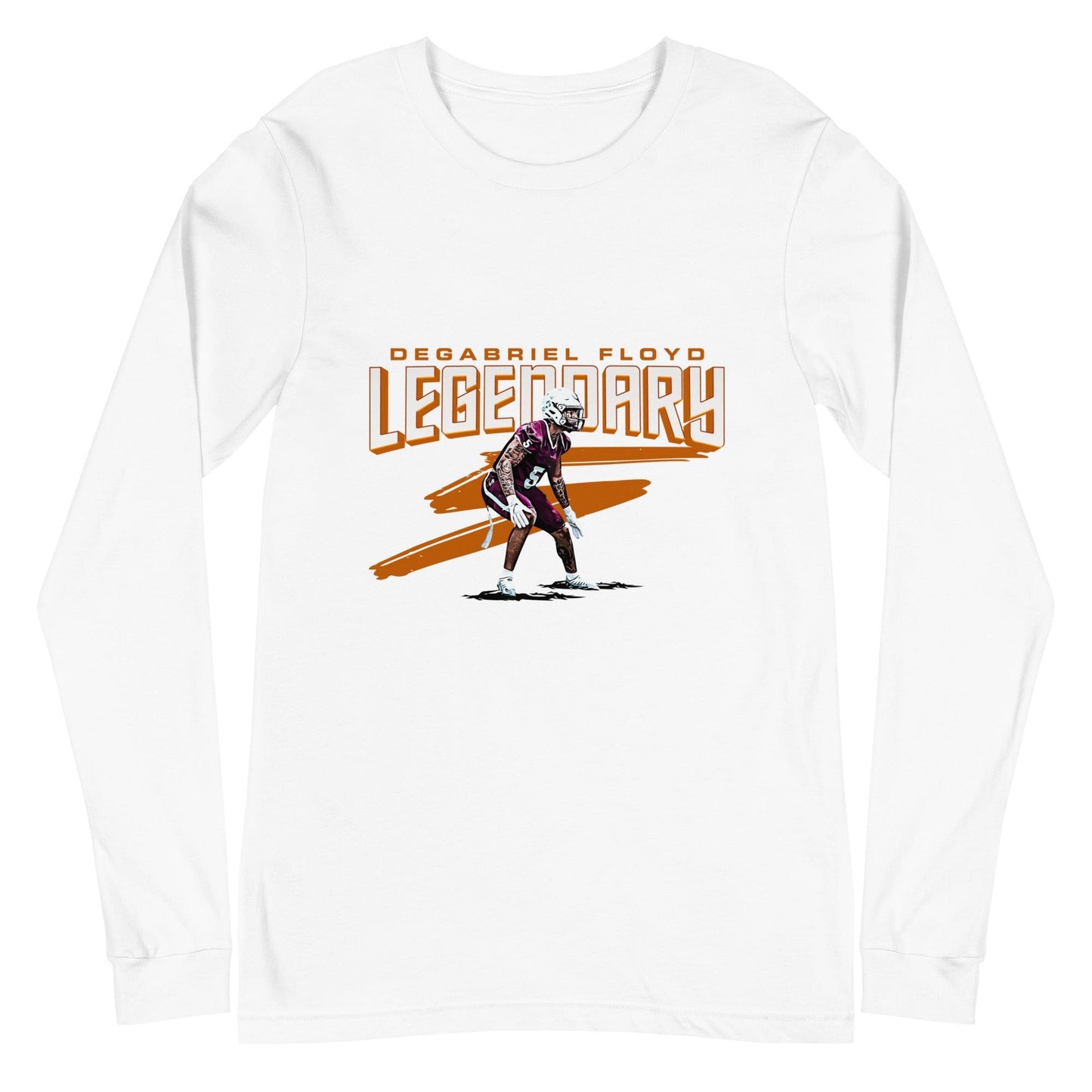 DeGabriel Floyd "Legendary" Long Sleeve Tee - Fan Arch