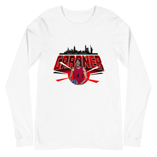 Brandon Gardner "Madison Square" Long Sleeve Tee - Fan Arch