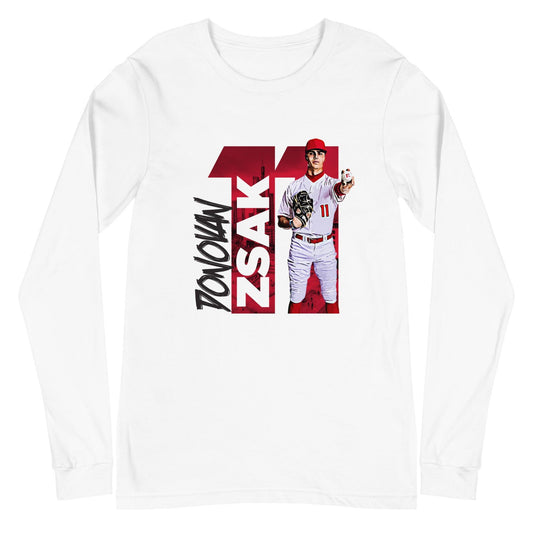 Donovan Zsak "Gameday" Long Sleeve Tee - Fan Arch