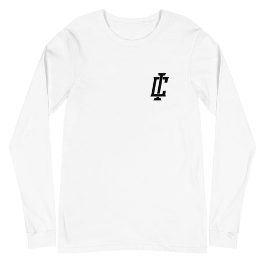 Isaiah Crawford "Essential" Long Sleeve Tee - Fan Arch