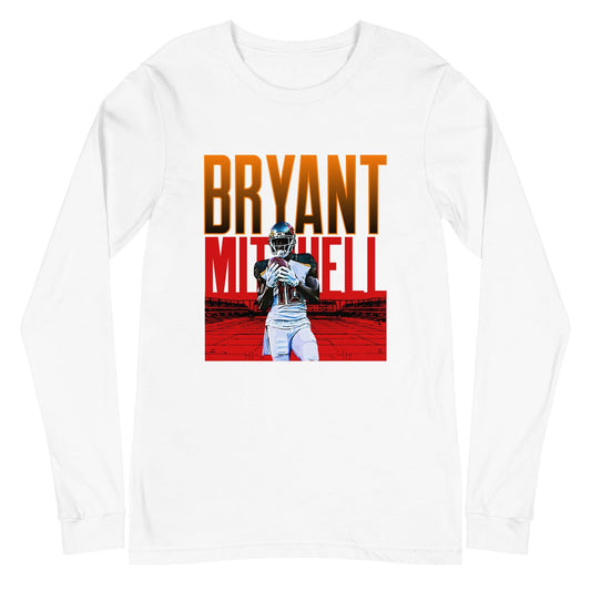 Bryant Mitchell "Gameday" Long Sleeve Tee - Fan Arch