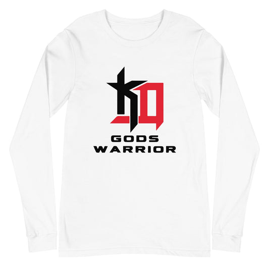 Kailon Davis "God's Warrior" Long Sleeve Tee - Fan Arch