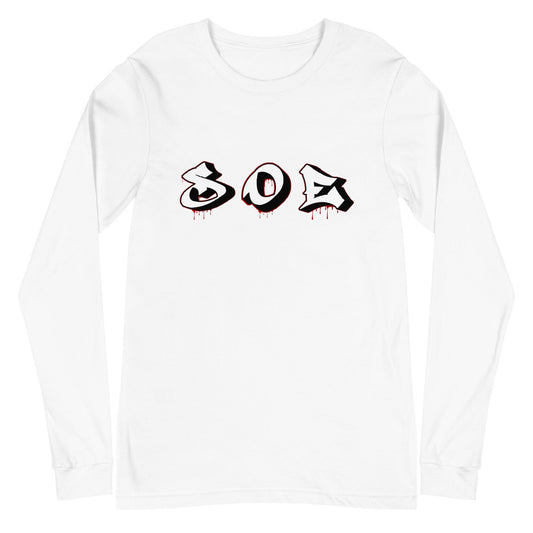 Joseph Griffin Jr. "SOE" Long Sleeve Tee - Fan Arch