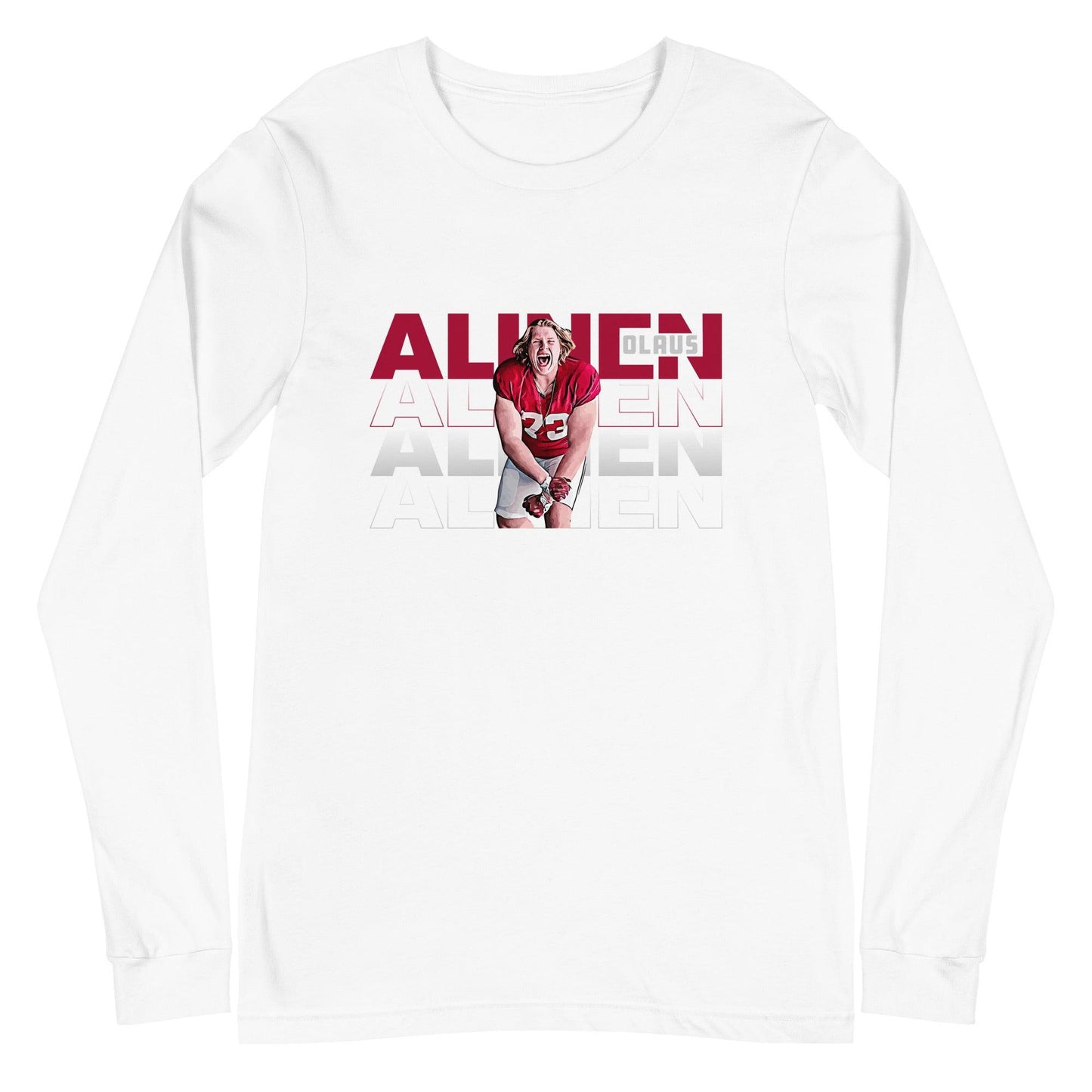 Olaus Alinen "Gameday" Long Sleeve Tee - Fan Arch