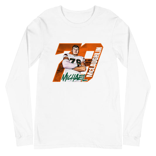Michael McLaughlin "Gameday" Long Sleeve Tee - Fan Arch
