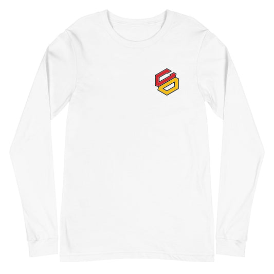 Chris Oladokun "CO" Long Sleeve Tee - Fan Arch