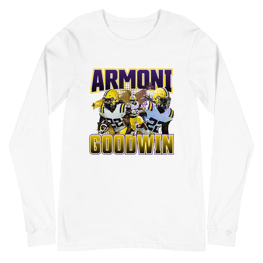 Armoni Goodwin "Vintage" Long Sleeve Tee - Fan Arch