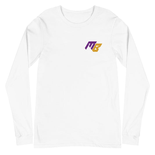 Malachi Brown "Essential" Long Sleeve Tee - Fan Arch