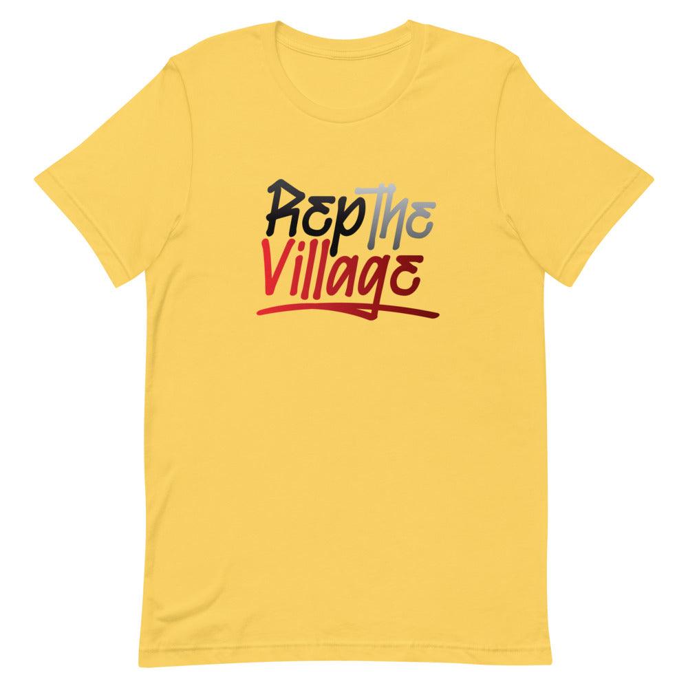 Delrick Abrams Jr. "Rep The Village" T-Shirt - Fan Arch