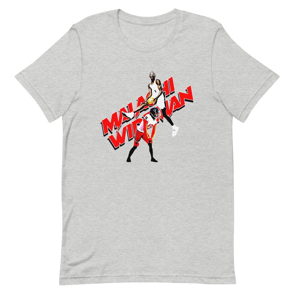 Malachi Wideman "Dual Threat" T-Shirt - Fan Arch