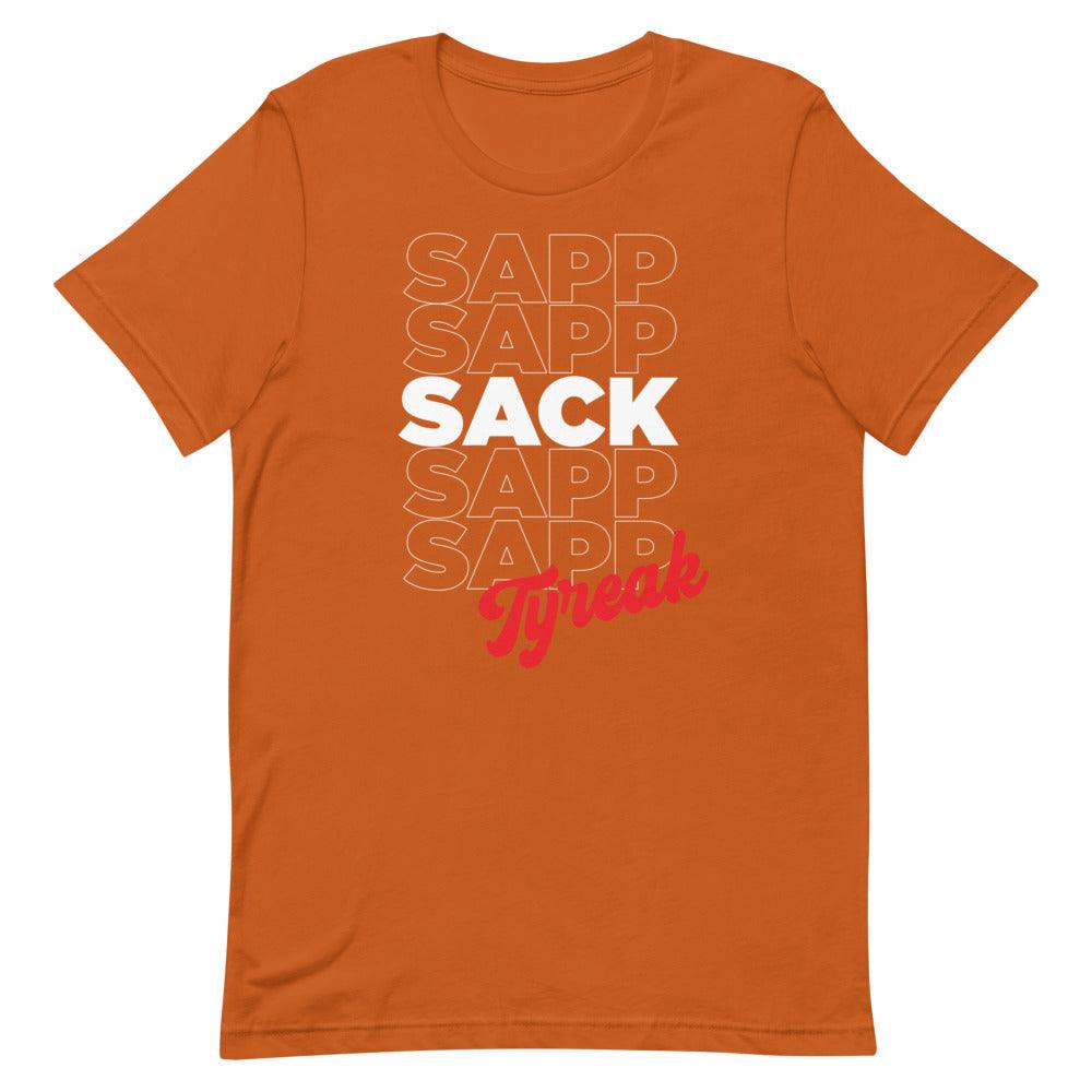 Tyreak Sapp "SACK" T-Shirt - Fan Arch