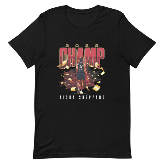 Aisha Sheppard "2022 Champ" t-shirt - Fan Arch