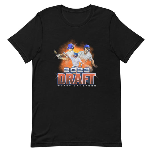 Wyatt Langford "MLB Draft" t-shirt - Fan Arch