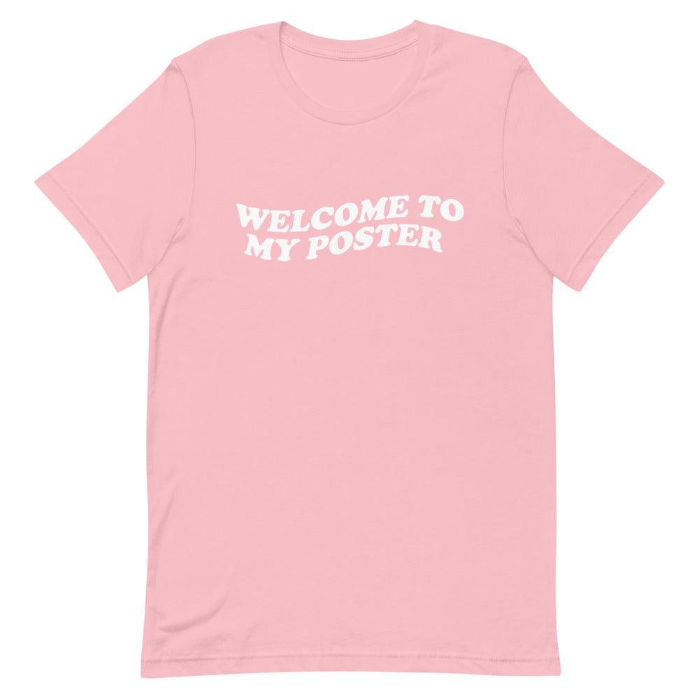 Welcome Poster T-Shirt - Fan Arch