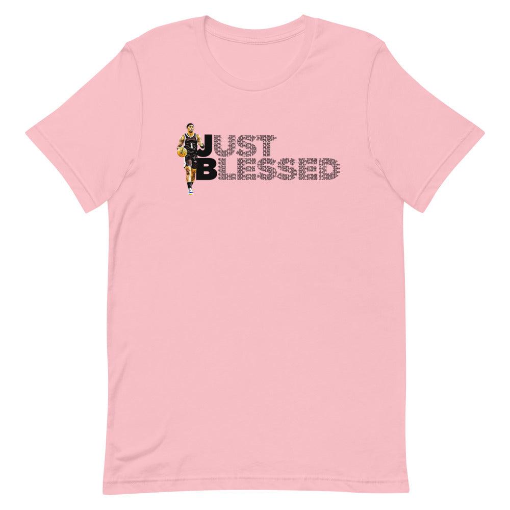 Jordan Burns "Just Blessed" T-Shirt - Fan Arch