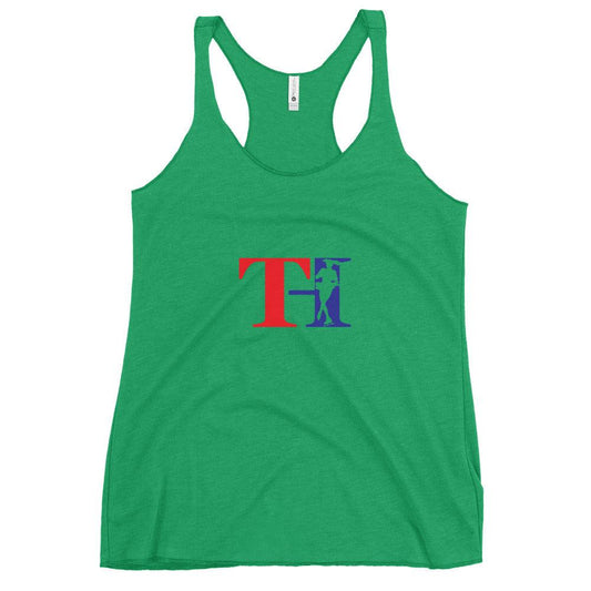 Tonya Harding "TH" Women's Racerback Tank - Fan Arch