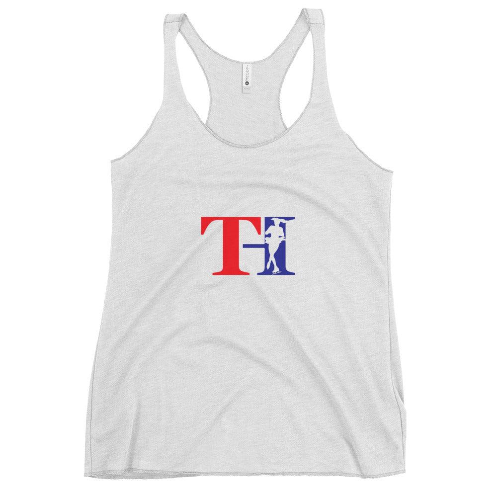 Tonya Harding "TH" Women's Racerback Tank - Fan Arch