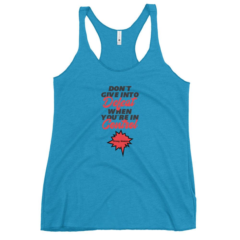 Dr.Sharrieffa Barksdale "Strong Women" Racerback Tank - Fan Arch