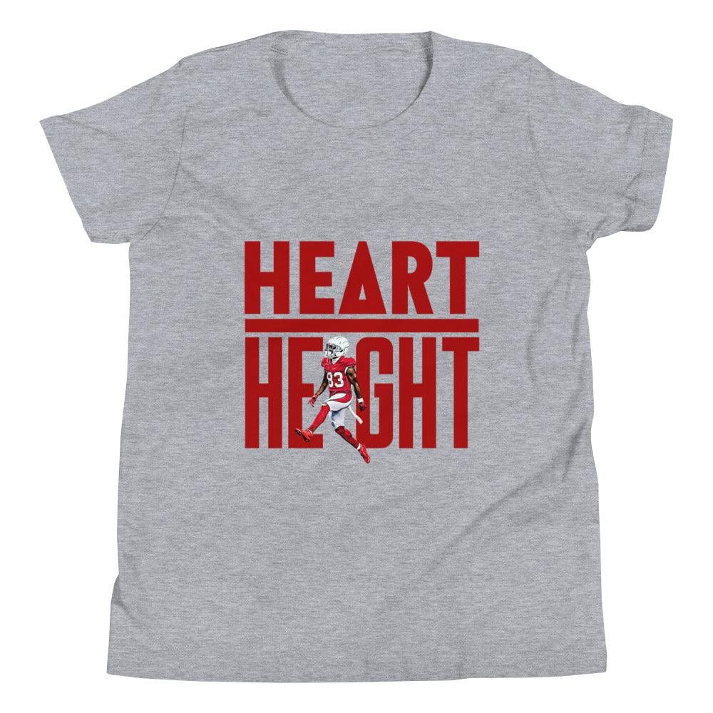 Greg Dortch "Heart Over Height" Youth T-Shirt - Fan Arch