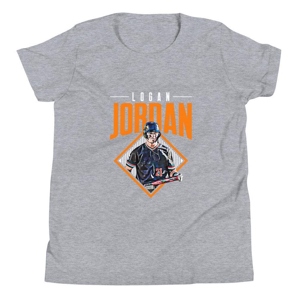 Logan Jordan "Grand Slam" Youth T-Shirt - Fan Arch