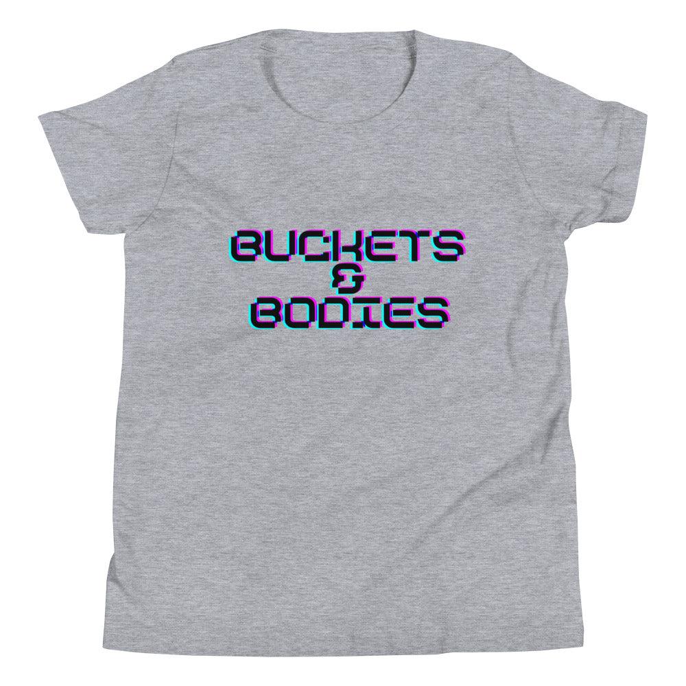 Angelo Sharpless "Buckets & Bodies" Youth T-Shirt - Fan Arch