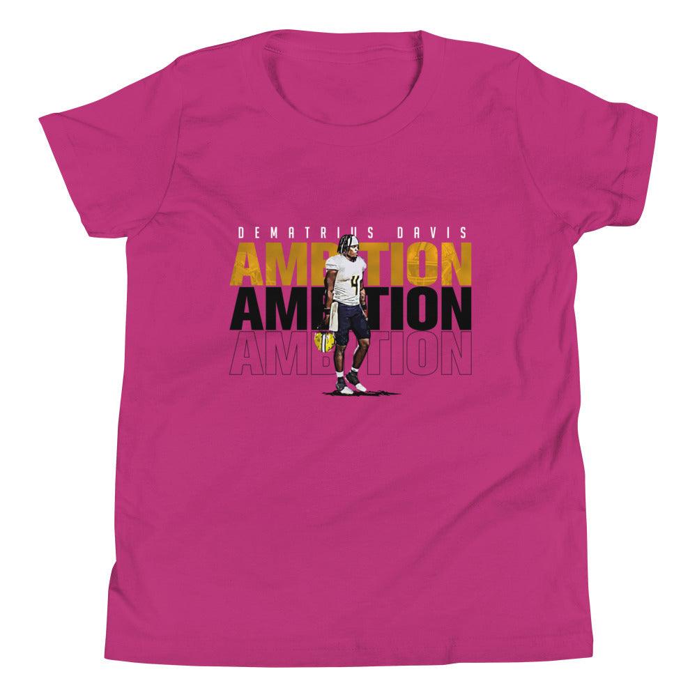 Dematrius Davis "Ambitions" Youth T-Shirt - Fan Arch