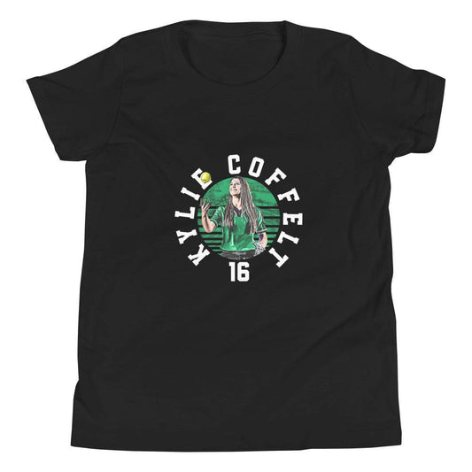Kylie Coffelt "16" Youth Short Sleeve T-Shirt - Fan Arch