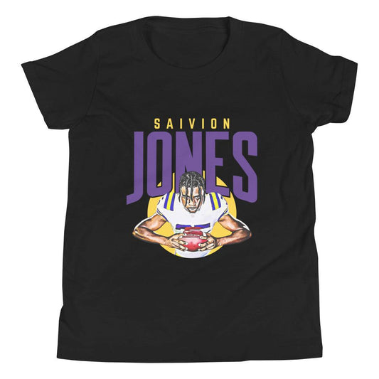 Saivion Jones "Focused" Youth T-Shirt - Fan Arch