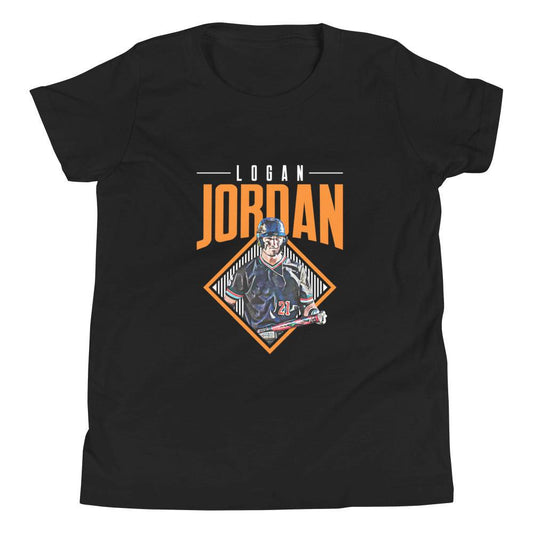 Logan Jordan "Grand Slam" Youth T-Shirt - Fan Arch