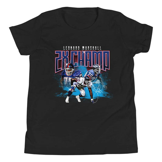 Leonard Marshall "Vintage" Youth T-Shirt - Fan Arch