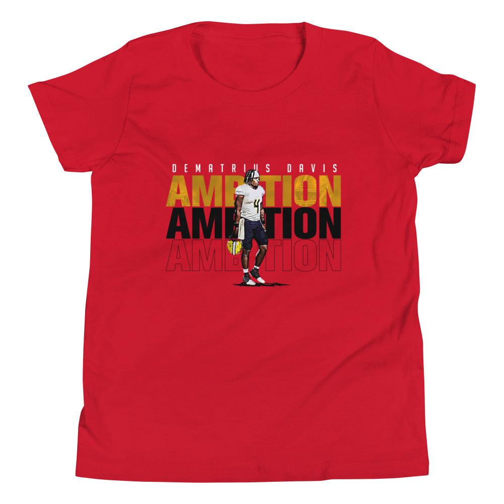 Dematrius Davis "Ambitions" Youth T-Shirt - Fan Arch