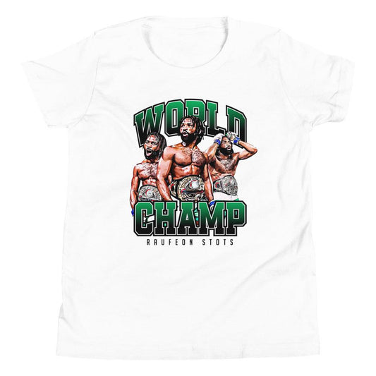 Raufeon Stots "World Champ" Youth T-Shirt - Fan Arch
