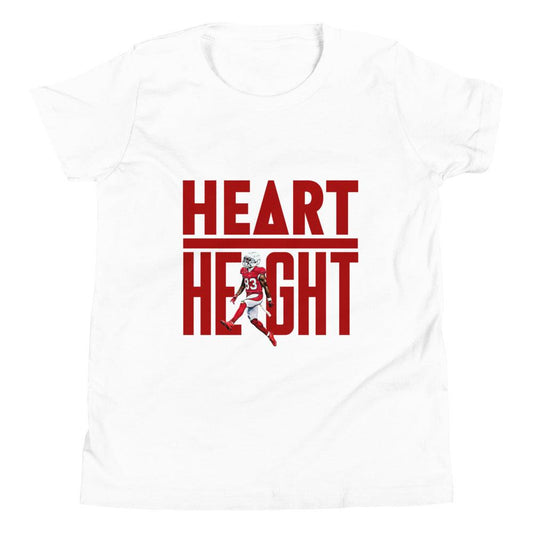 Greg Dortch "Heart Over Height" Youth T-Shirt - Fan Arch