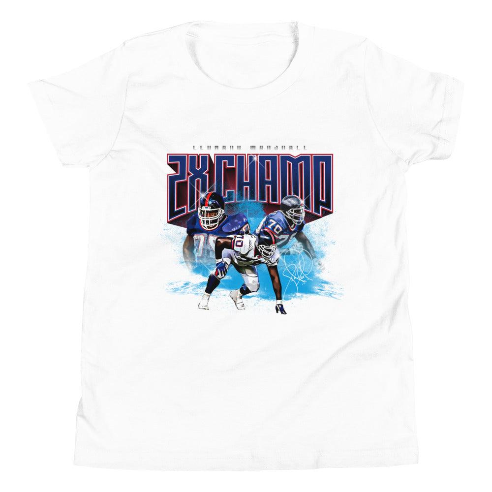 Leonard Marshall "Vintage" Youth T-Shirt - Fan Arch