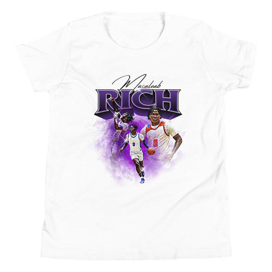 Macaleab Rich "Vintage" Youth T-Shirt - Fan Arch