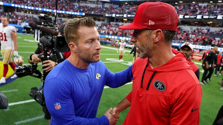 What did Kyle Shanahan blame in the 49ers' loss to the Rams?